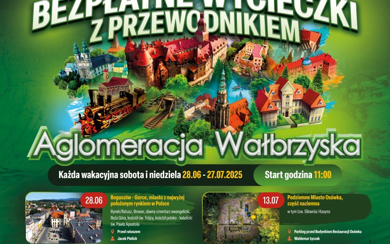 Odkrywaj lokalnie - cykl bezpłatnych wycieczek z przewodnikami