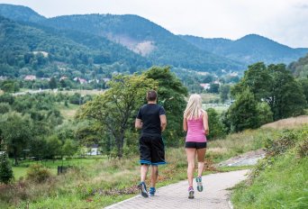 Trasa biegowa i Nordic Walking licząca 4,3 kilometrów w Jedlinie-Zdroju